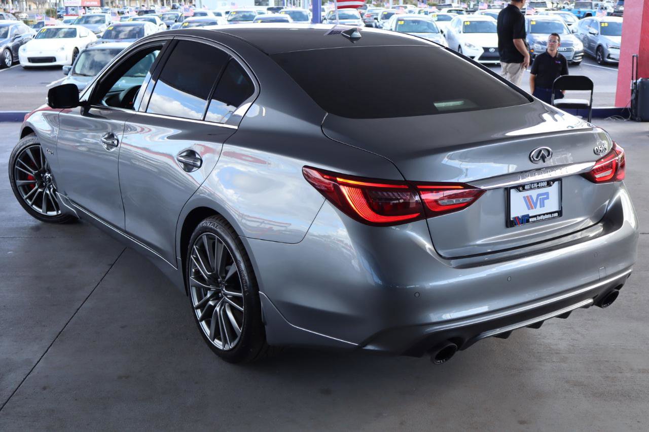 Used 2019 INFINITI Q50 Red Sport 400 w/ Cargo Package (L96) image 7