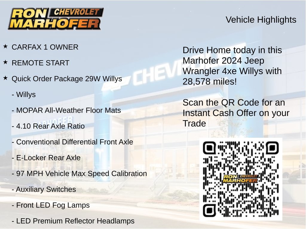Used 2024 Jeep Wrangler Unlimited AWD/4WD image 15