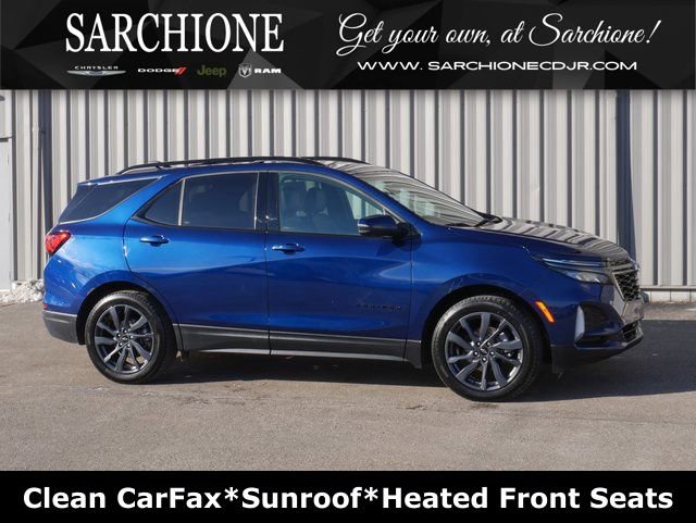 Used 2022 Chevrolet Equinox RS w/ RS Leather Package