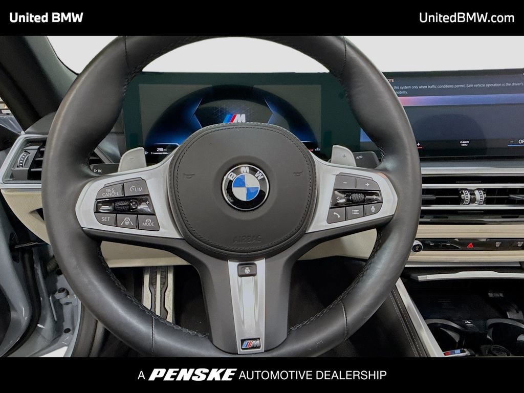 Used 2024 BMW 440i xDrive Convertible w/ M Carbon Exterior Package AWD/4WD image 6