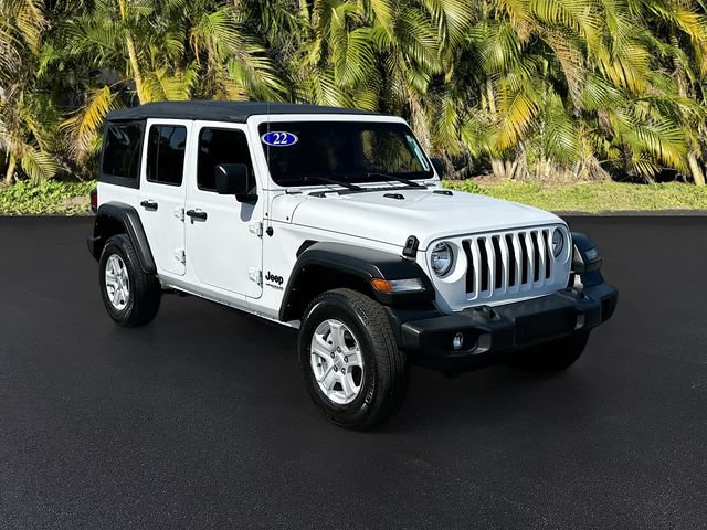Used 2022 Jeep Wrangler Unlimited Sport AWD/4WD image 2