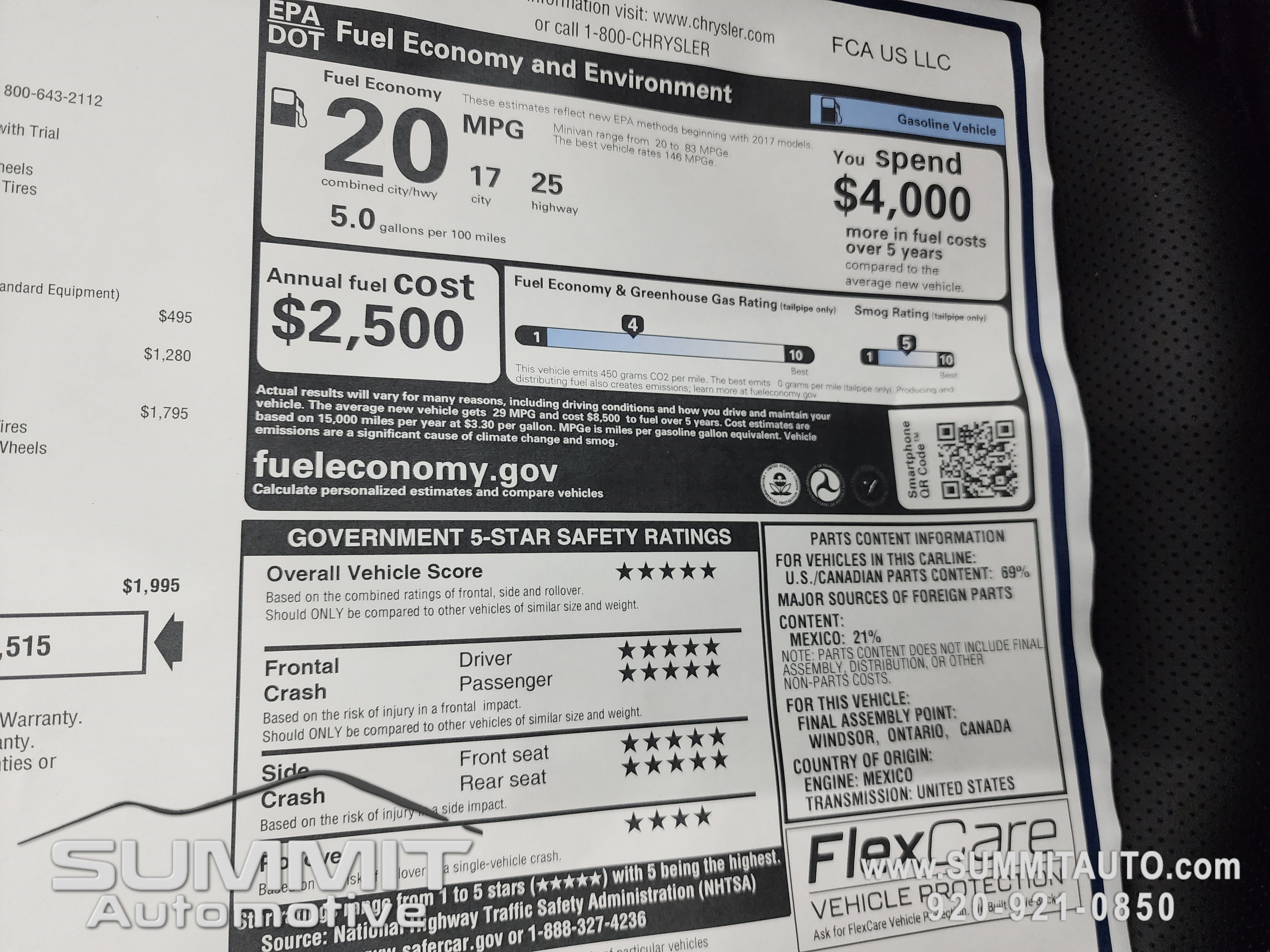 New 2026 Chrysler Pacifica Limited w/ S Appearance Package image 44