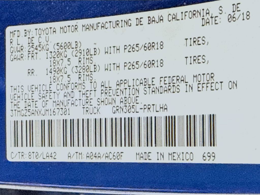 Used 2018 Toyota Tacoma Limited image 33