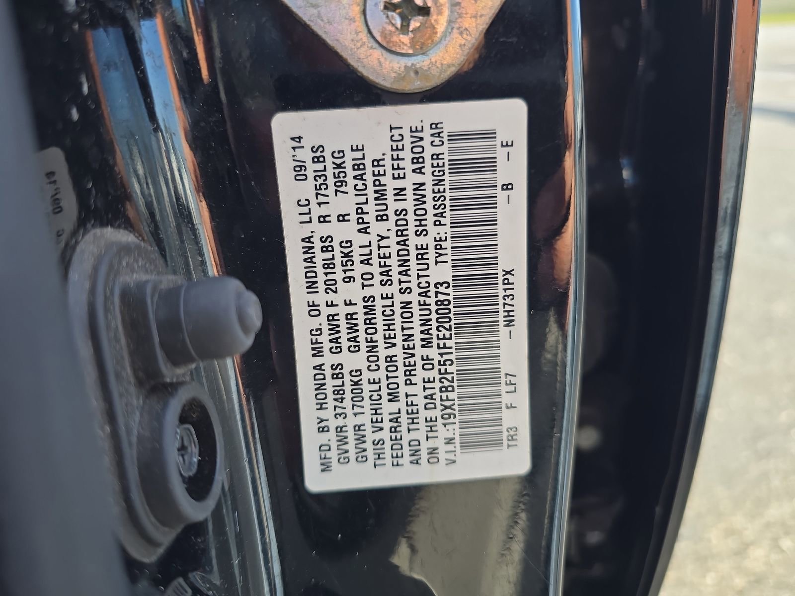 Used 2015 Honda Civic LX image 28