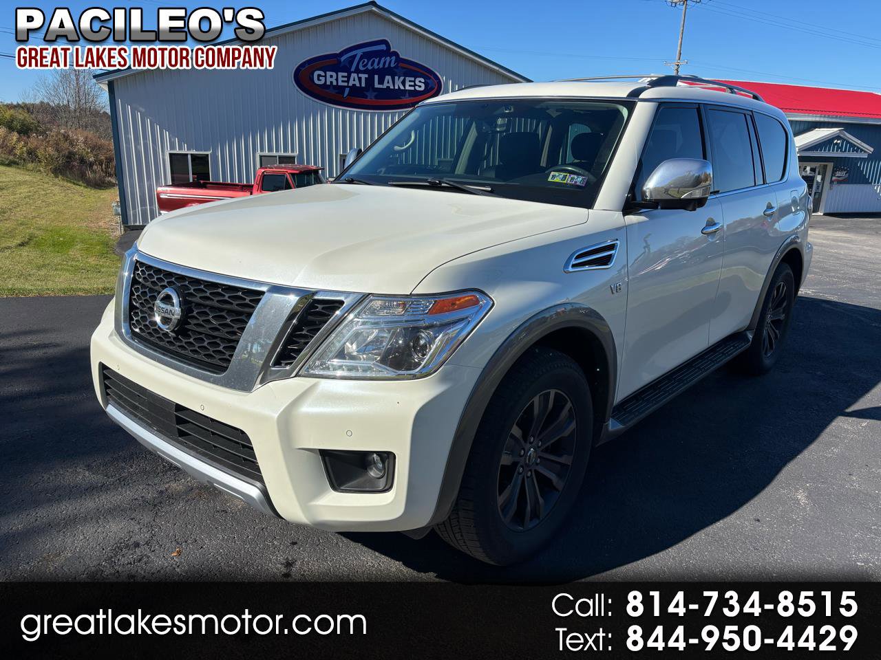 Used 2018 Nissan Armada Platinum w/ Captain Seat Package