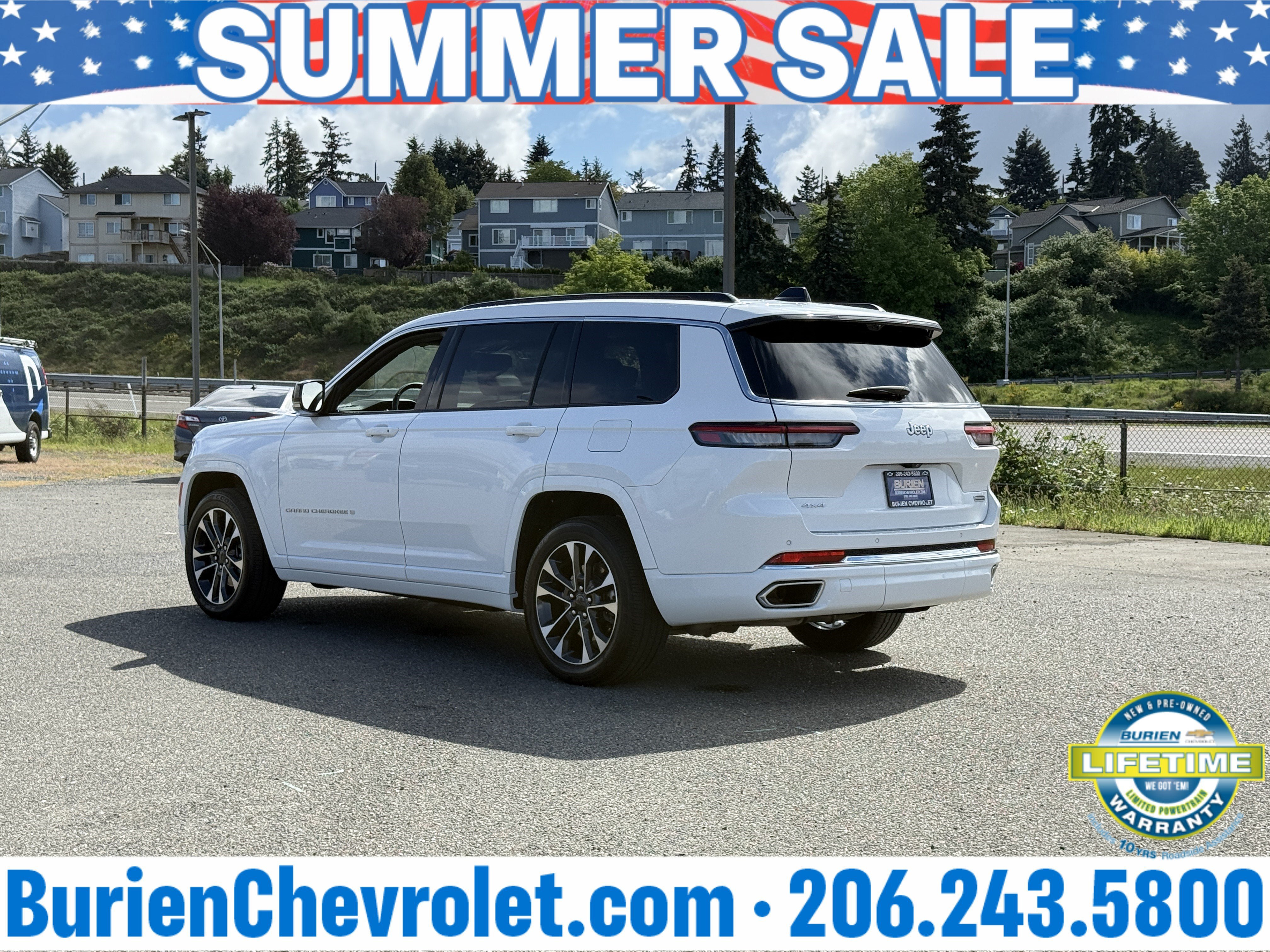 Used 2024 Jeep Grand Cherokee L Overland w/ Advanced Protech Group III AWD/4WD image 43