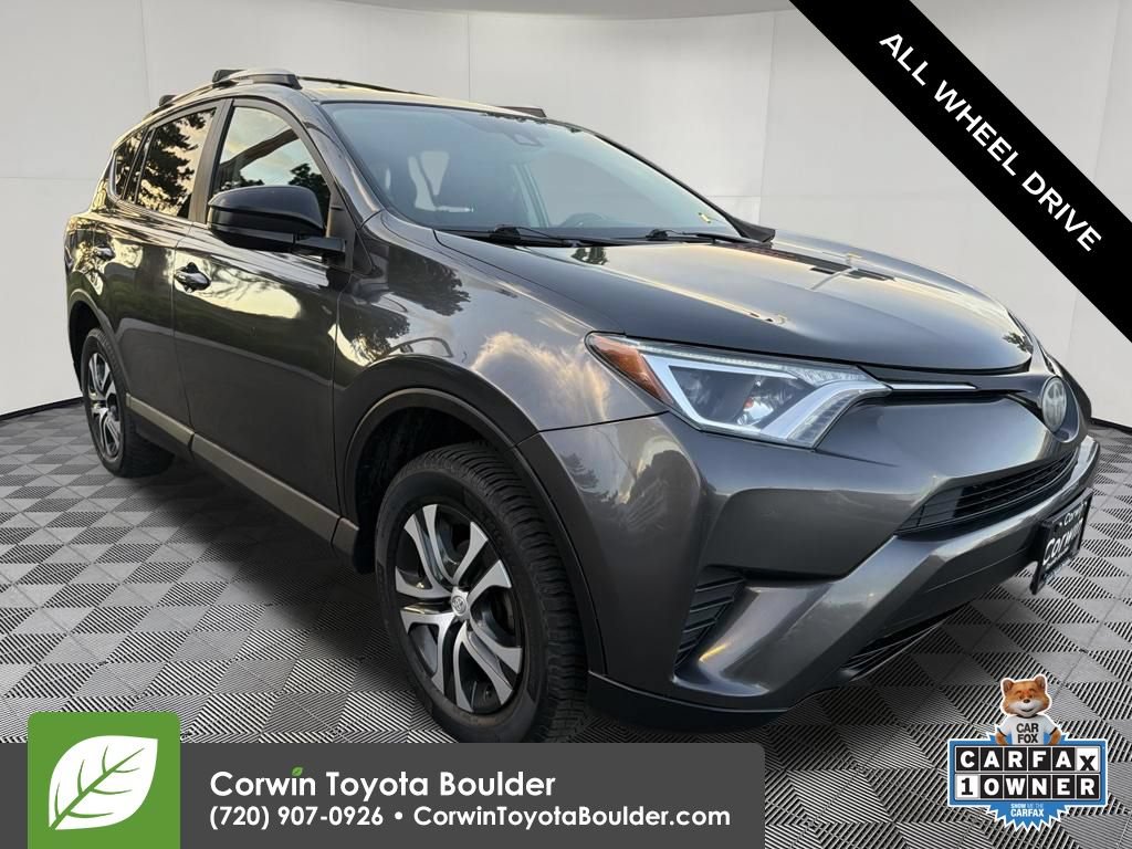 Used 2017 Toyota RAV4 LE w/ All Weather Liner Package AWD/4WD image 1