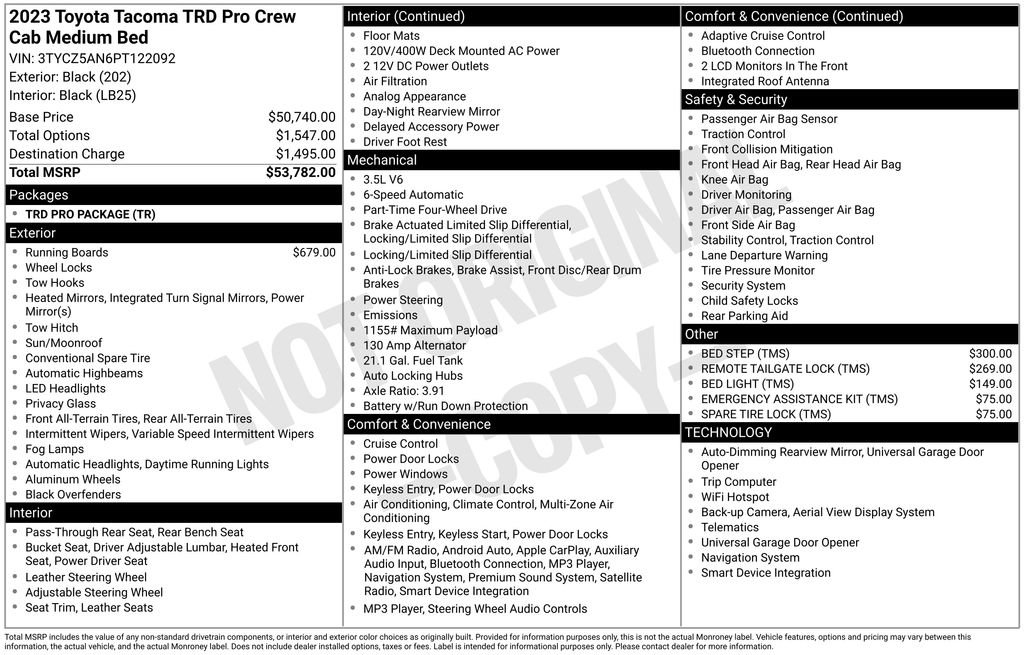 Used 2023 Toyota Tacoma TRD Pro image 4