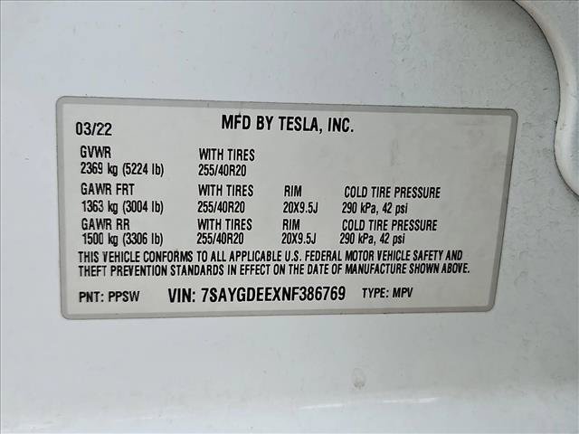 Used 2022 Tesla Model Y Long Range AWD/4WD image 27