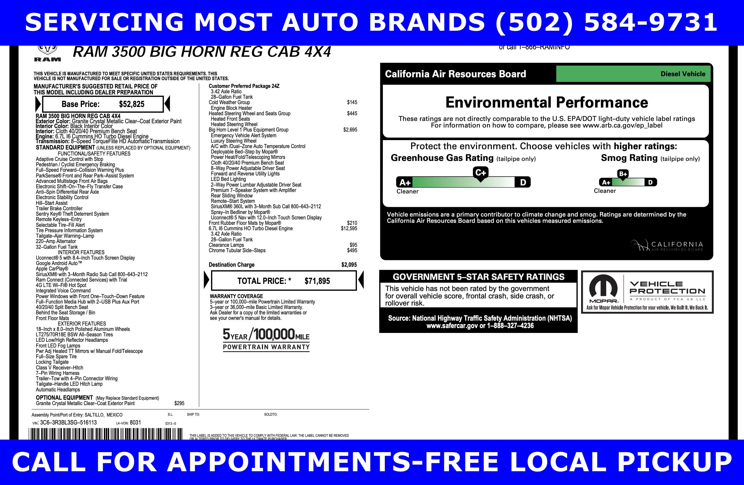 Used 2025 RAM 3500 Big Horn image 27