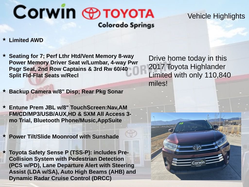 Used 2017 Toyota Highlander Limited image 6