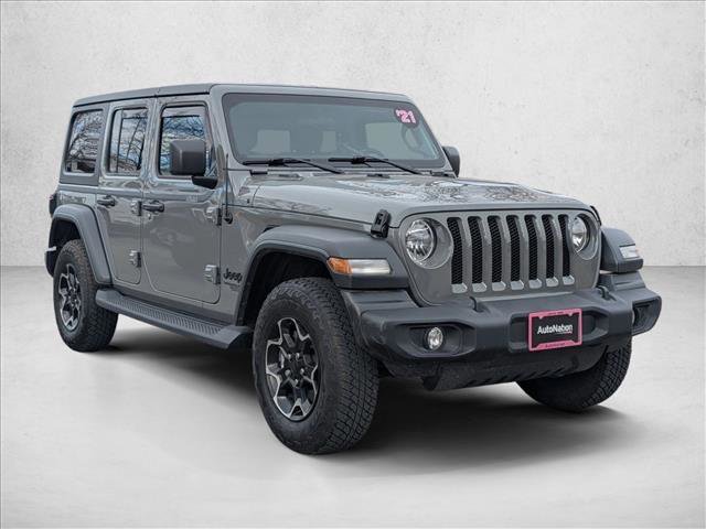Used 2021 Jeep Wrangler Unlimited Sport image 3