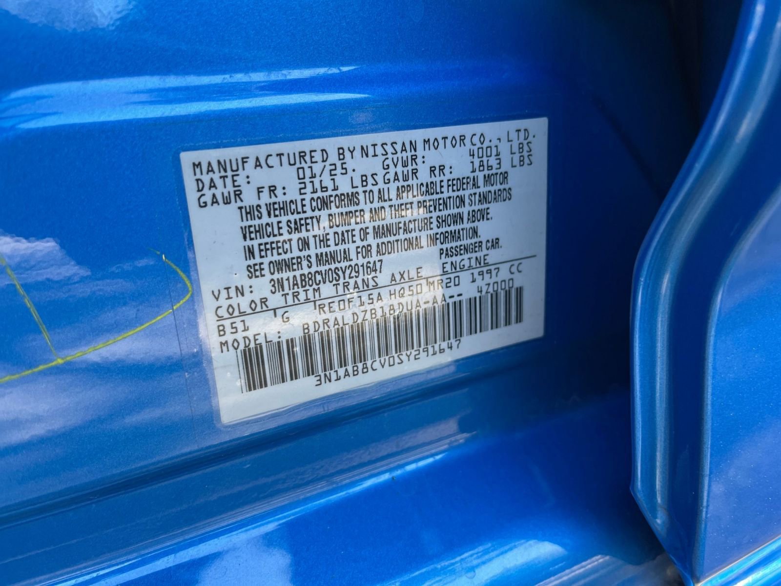 Used 2025 Nissan Sentra SV FWD image 28