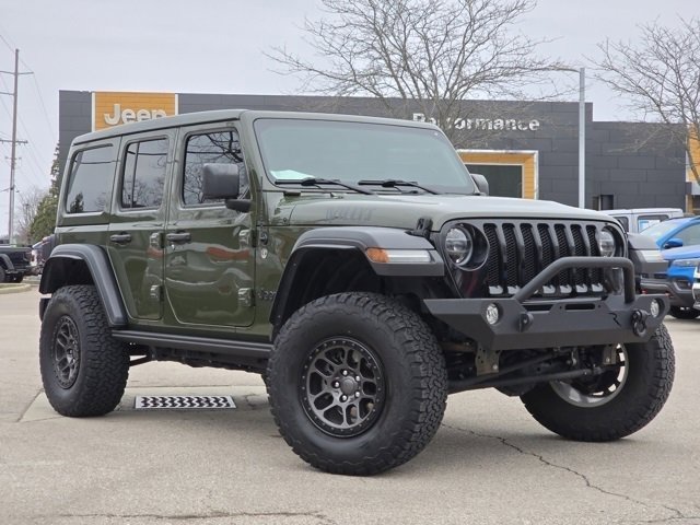 Used 2022 Jeep Wrangler Unlimited Willys image 2