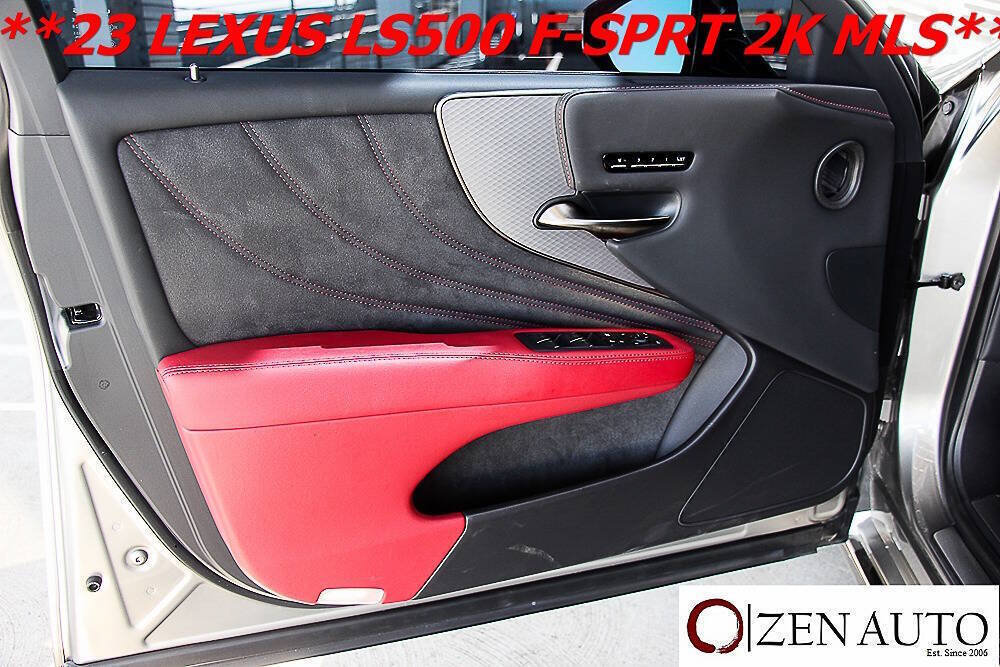 Used 2023 Lexus LS 500 F Sport w/ Cold Weather Package (CK) RWD image 43