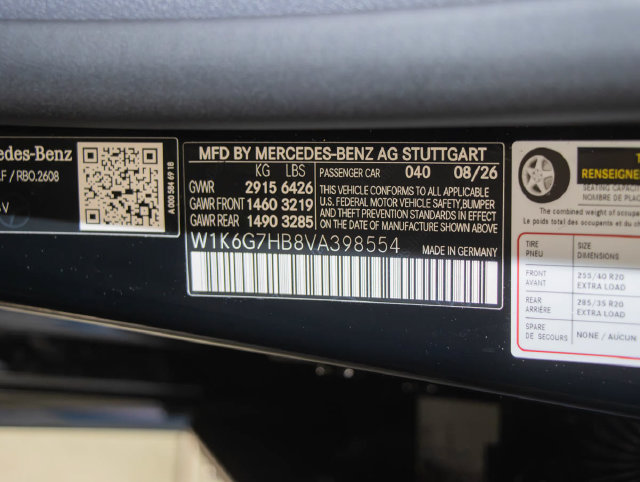 New 2027 Mercedes-Benz S 580 4MATIC Sedan image 23