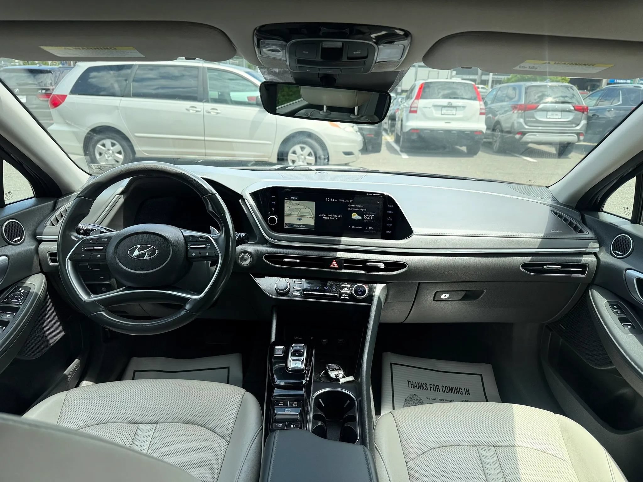 Used 2020 Hyundai Sonata Limited w/ Cargo Package FWD image 11