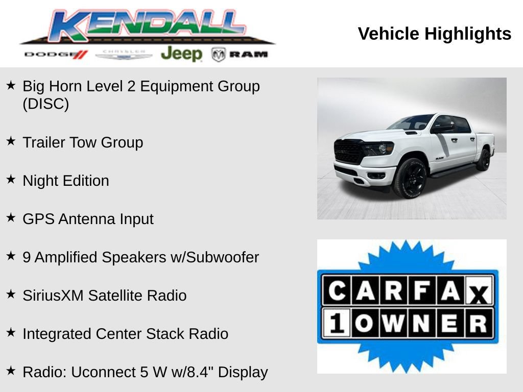 Used 2023 RAM 1500 Big Horn RWD image 3