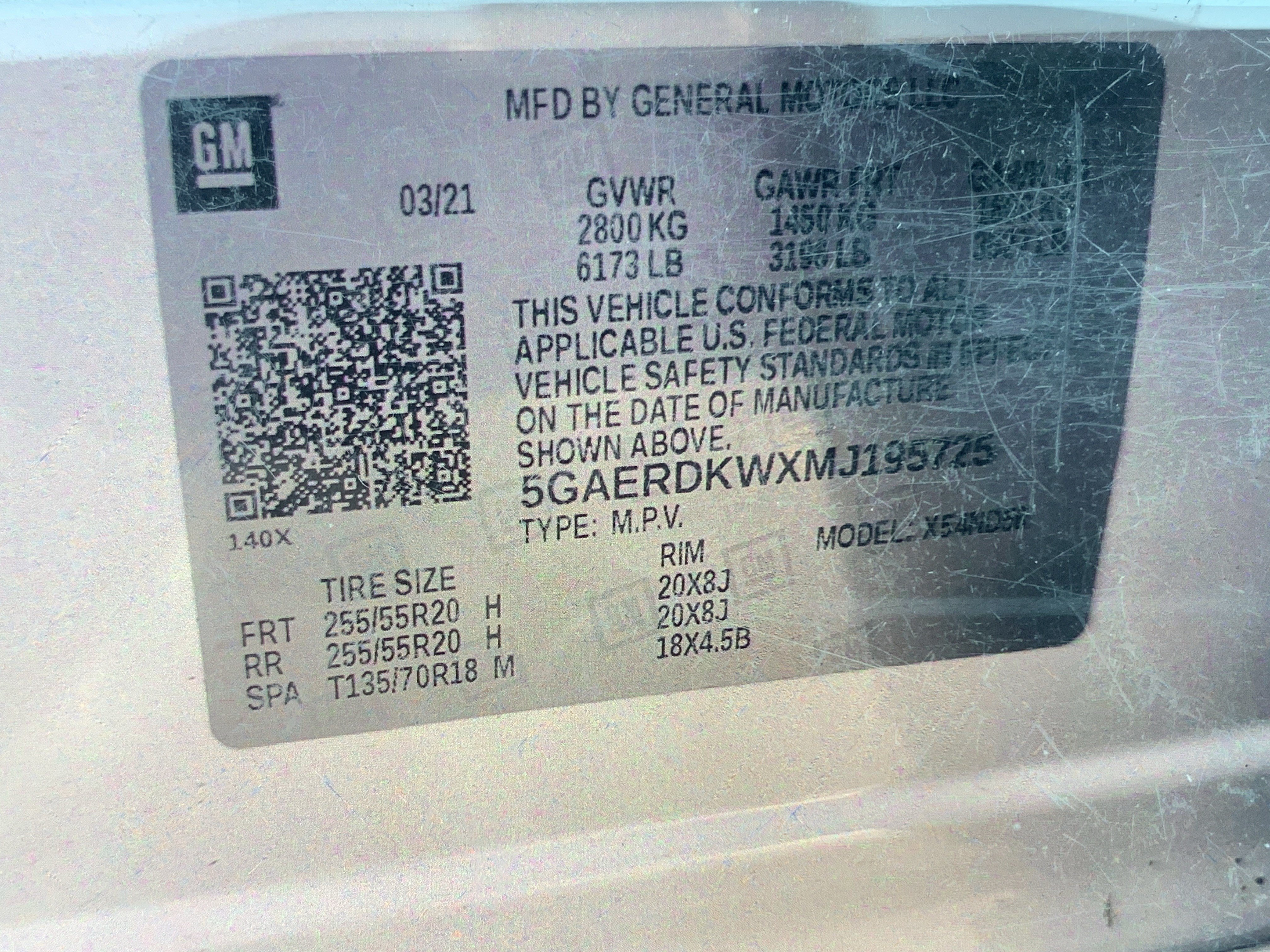 Used 2021 Buick Enclave Avenir w/ Avenir Technology Package FWD image 27