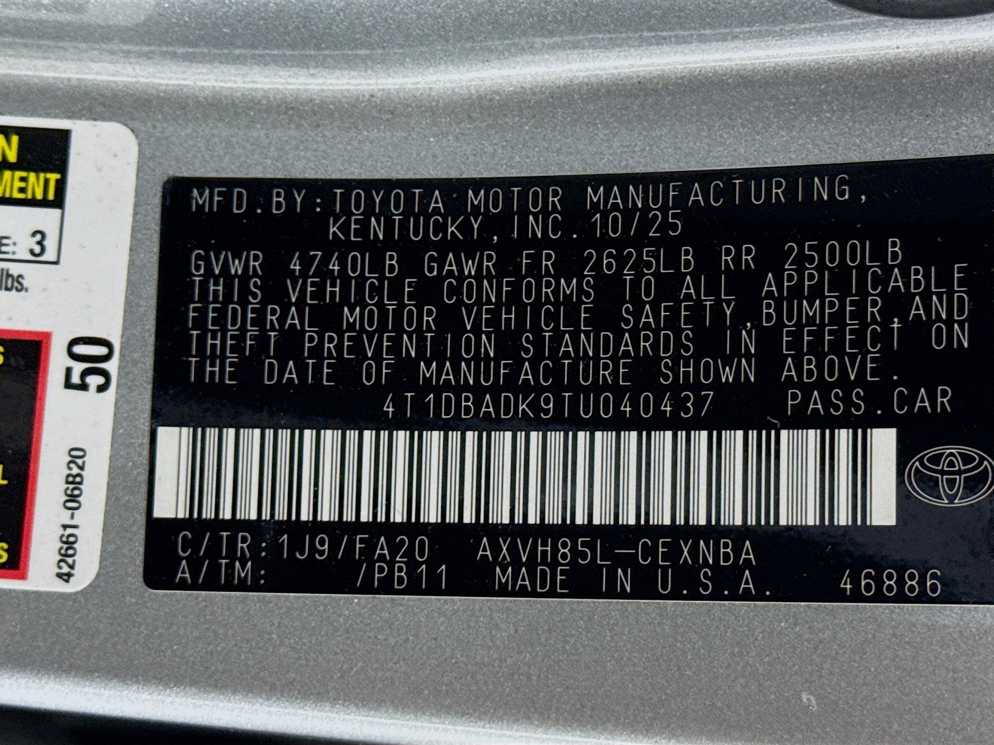 Used 2026 Toyota Camry LE AWD/4WD image 31