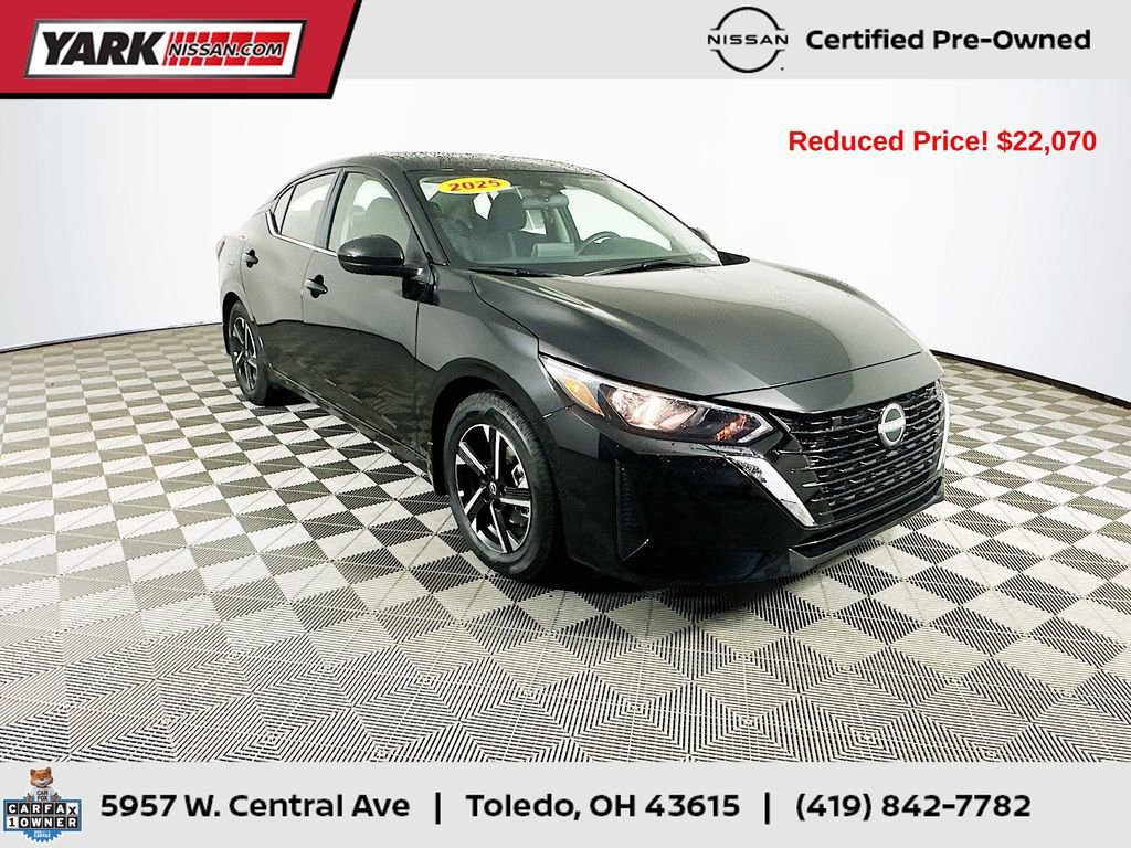 Certified 2025 Nissan Sentra SV FWD image 1