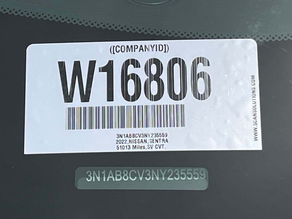 Used 2022 Nissan Sentra SV FWD image 21