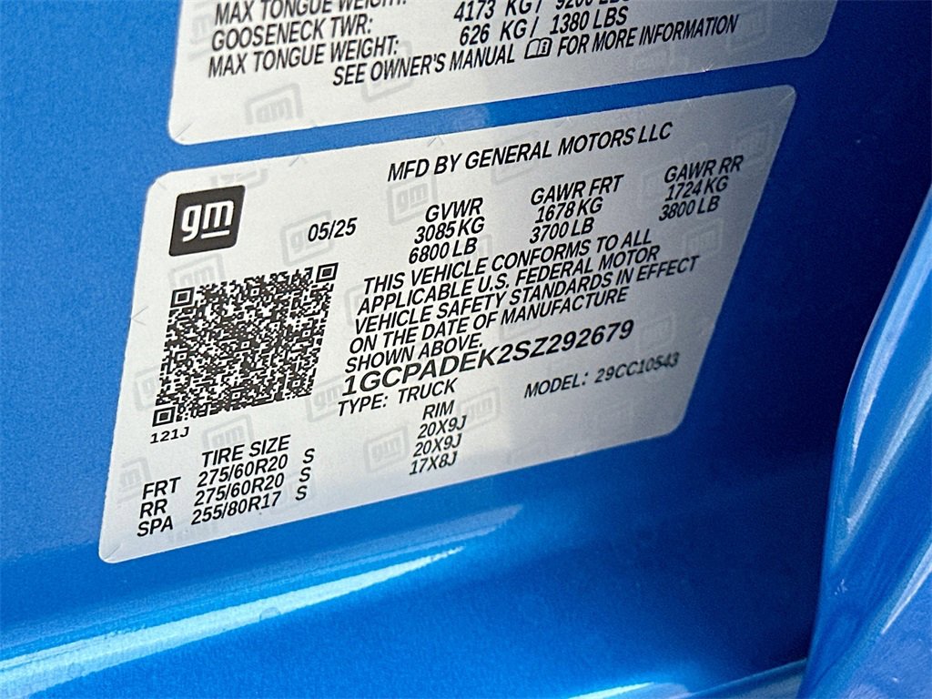 New 2025 Chevrolet Silverado 1500 RST w/ Protection Package image 21