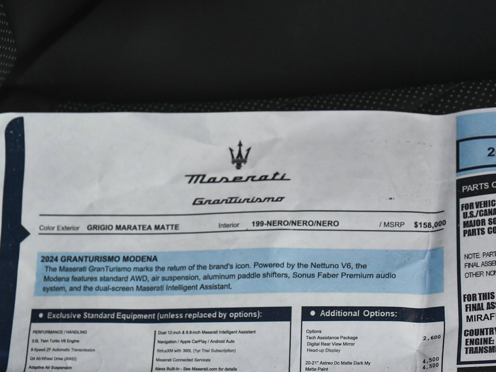 Used 2024 Maserati GranTurismo Modena image 80