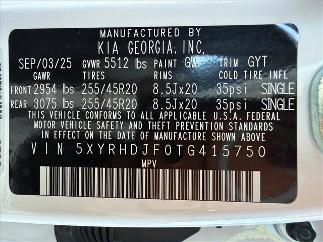 Used 2026 Kia Sorento X-Line EX AWD/4WD image 23