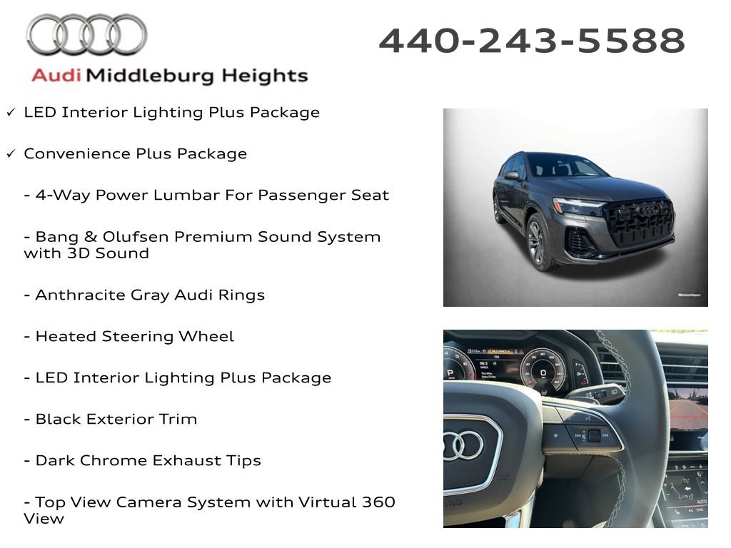 Used 2026 Audi Q7 2.0T Premium w/ Convenience Plus Package AWD/4WD image 7
