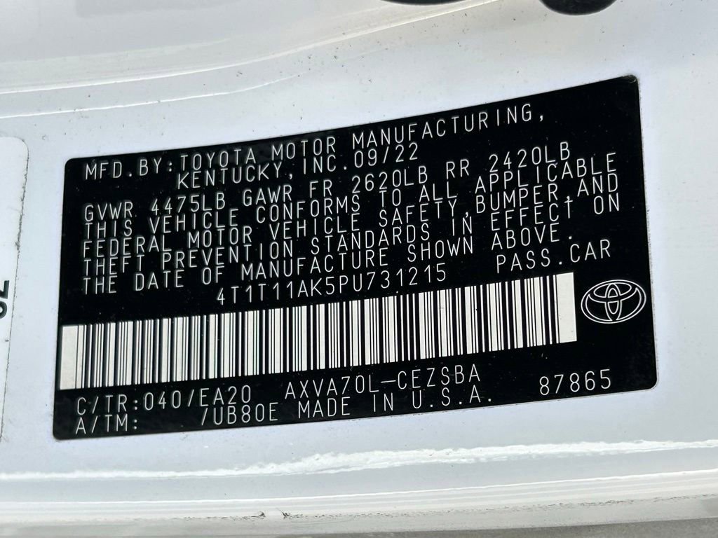 Used 2023 Toyota Camry SE w/ Convenience Package FWD image 63