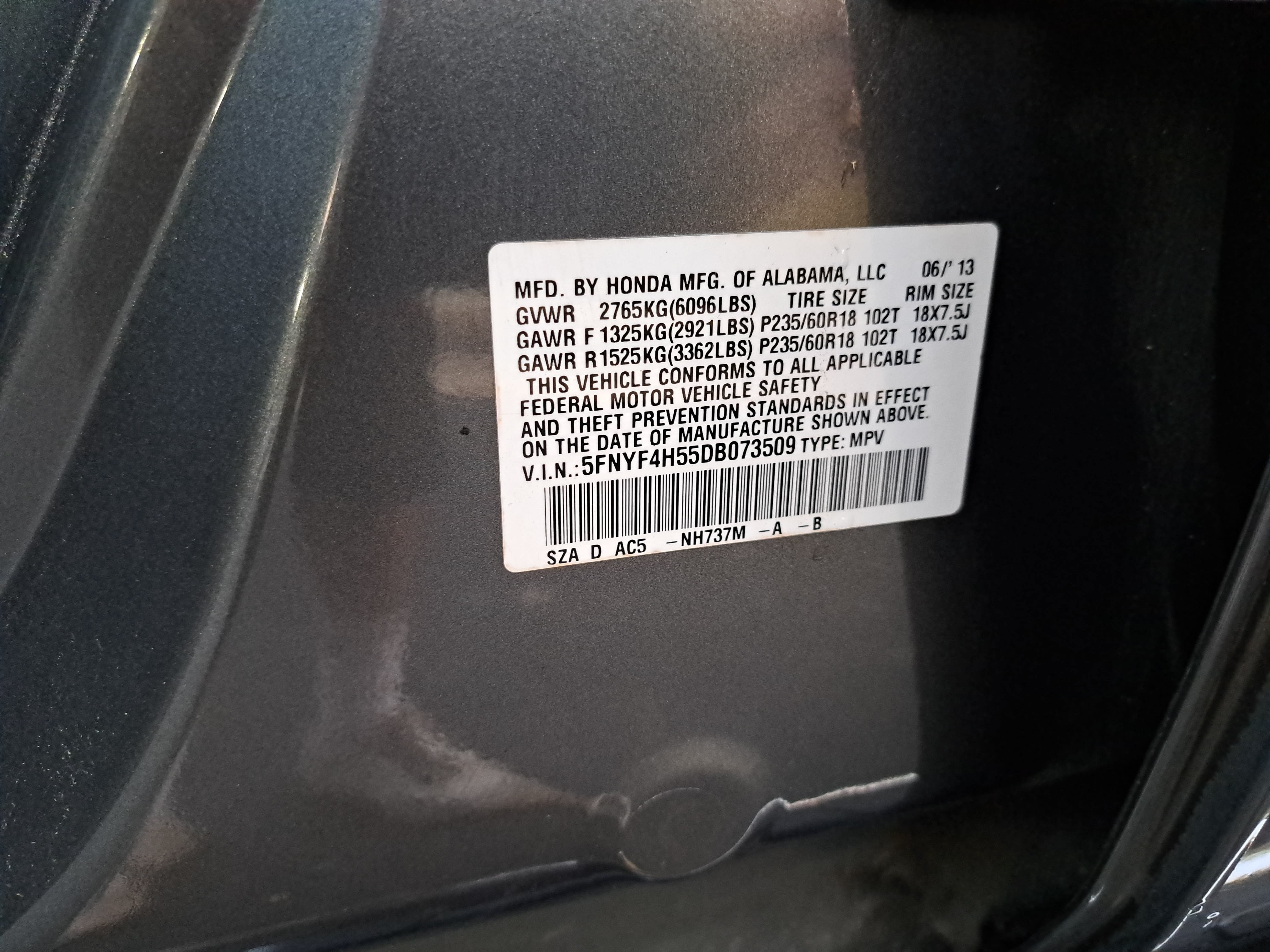 Used 2013 Honda Pilot EX-L image 34