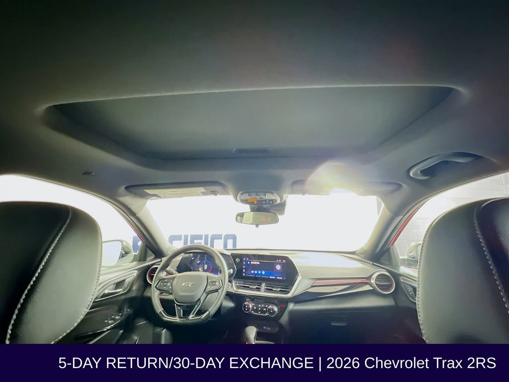 Used 2026 Chevrolet Trax RS w/ Sunroof Package FWD image 38