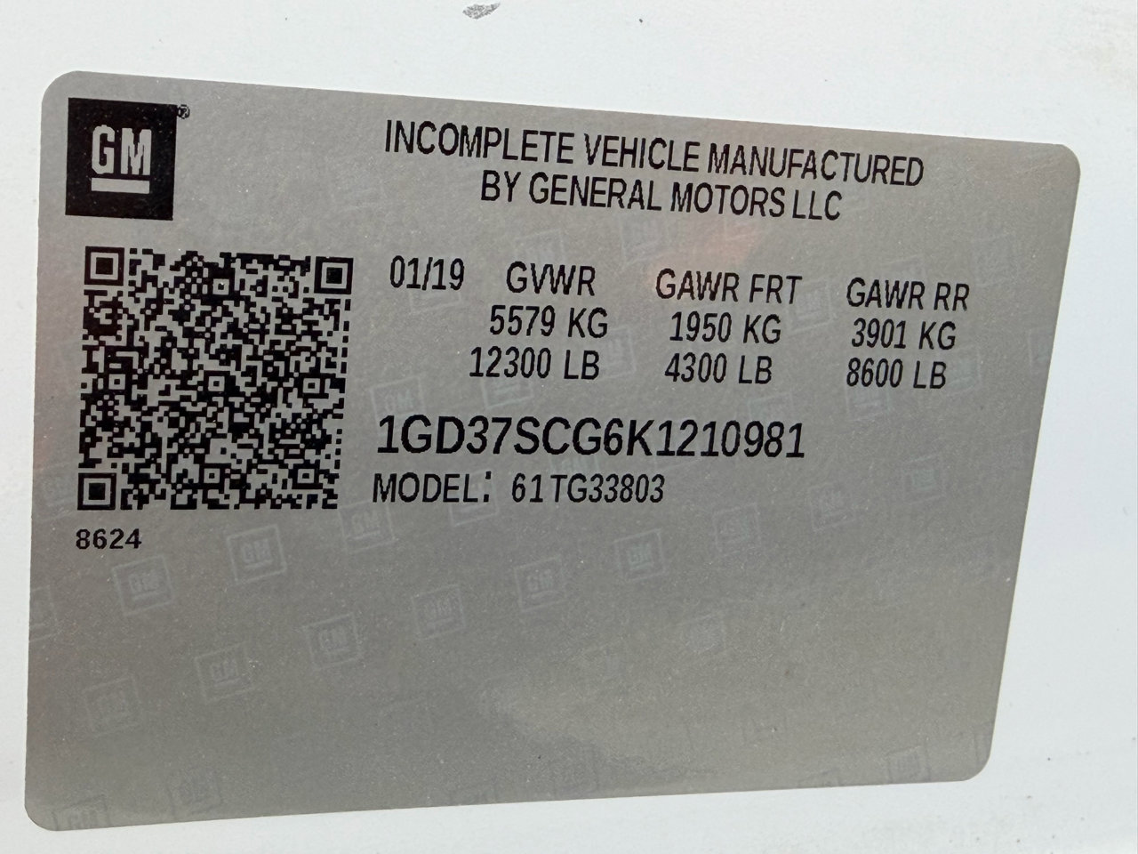 Used 2019 GMC Savana 3500 w/ Power Convenience Package image 25