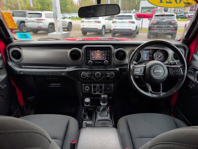 Used 2021 Jeep Wrangler Unlimited Sport w/ Cold Weather Group AWD/4WD image 16