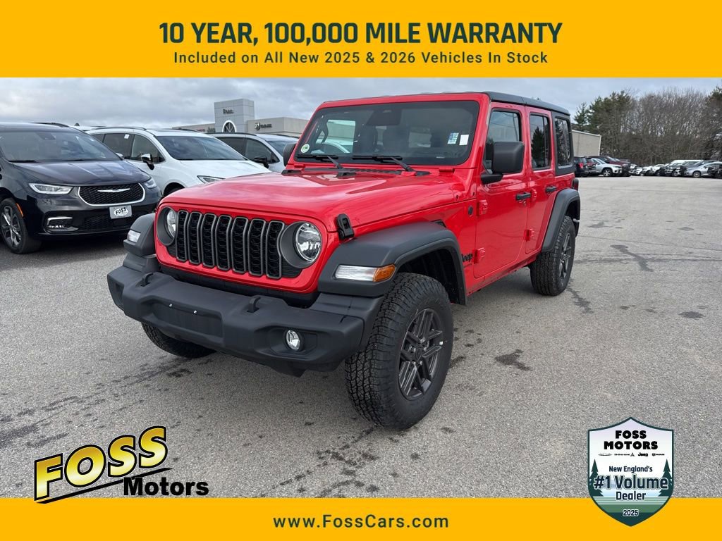New 2026 Jeep Wrangler Unlimited Sport w/ Dual Top Group AWD/4WD video 1