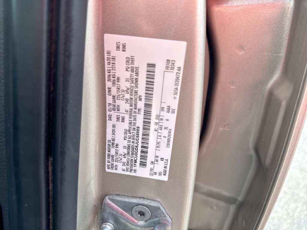 Used 2018 Ford Escape SE FWD image 27