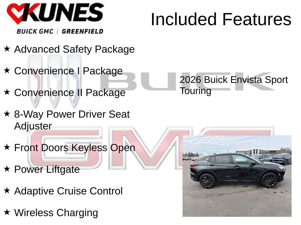 New 2026 Buick Envista Sport Touring w/ Convenience I Package image 3