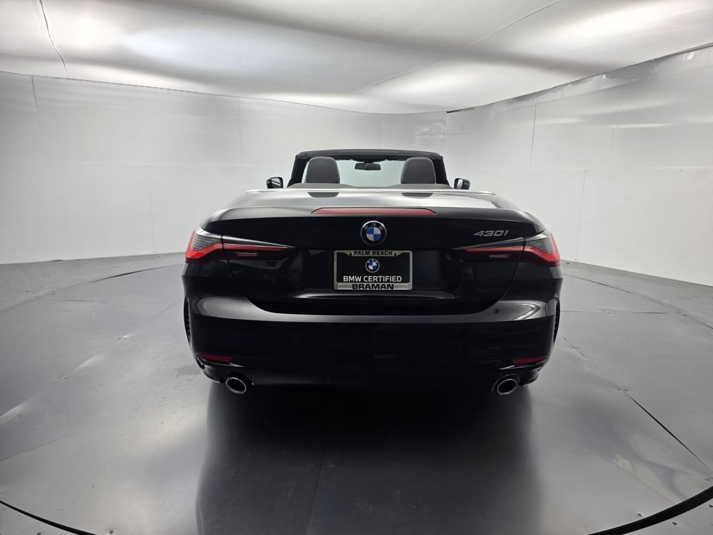 Used 2024 BMW 430i Convertible w/ Premium Package RWD image 5
