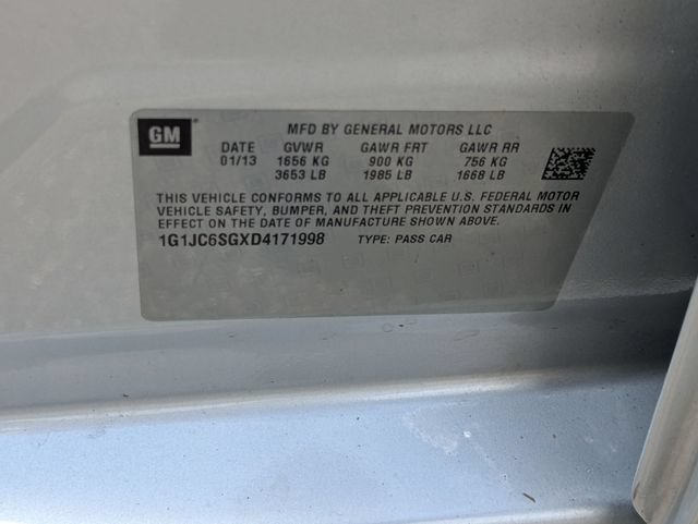 Used 2013 Chevrolet Sonic LT FWD image 24