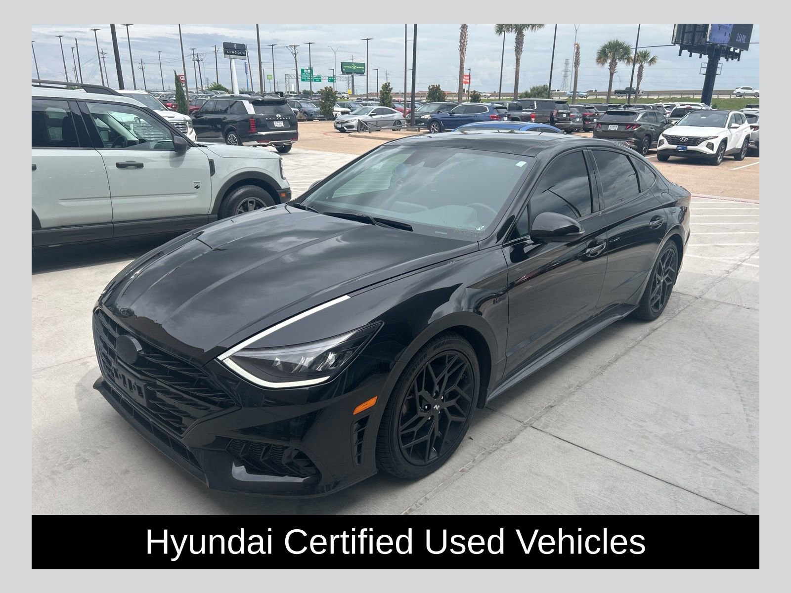 Used 2022 Hyundai Sonata N Line w/ Preferred Accessory Package FWD image 1