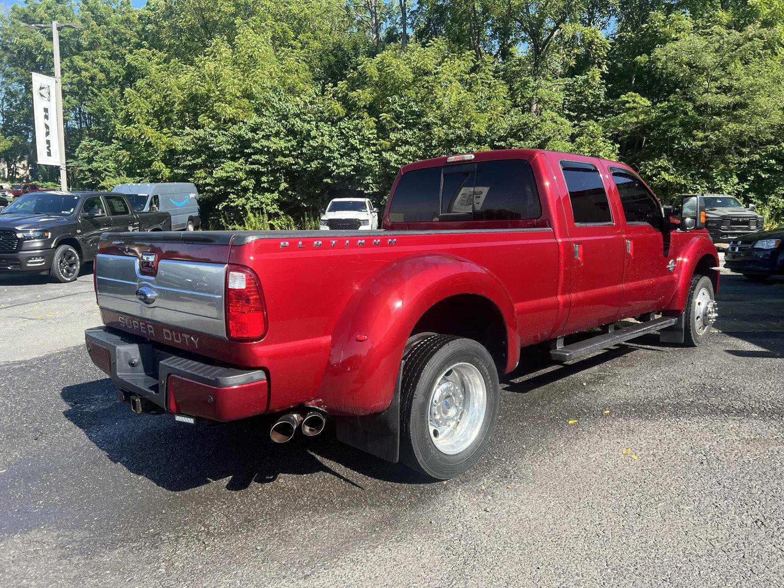 Used 2015 Ford F450 Platinum w/ Platinum Package AWD/4WD image 3
