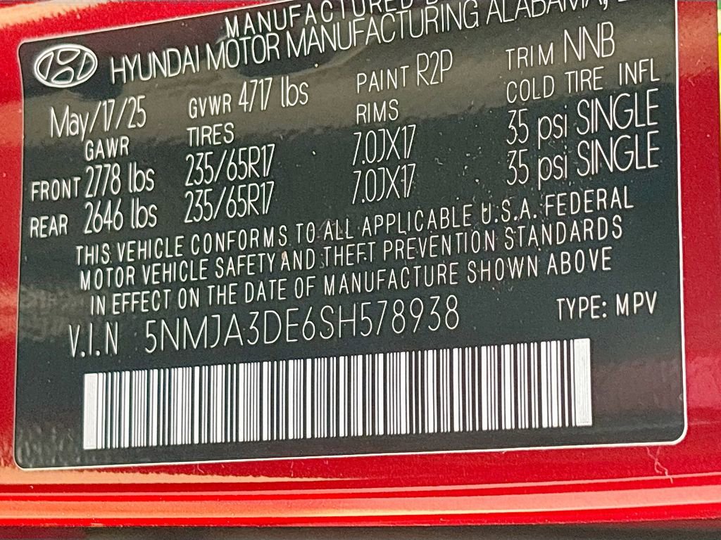 New 2025 Hyundai Tucson SE image 30