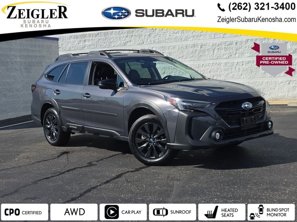 Certified 2024 Subaru Outback Onyx Edition XT AWD/4WD image 1