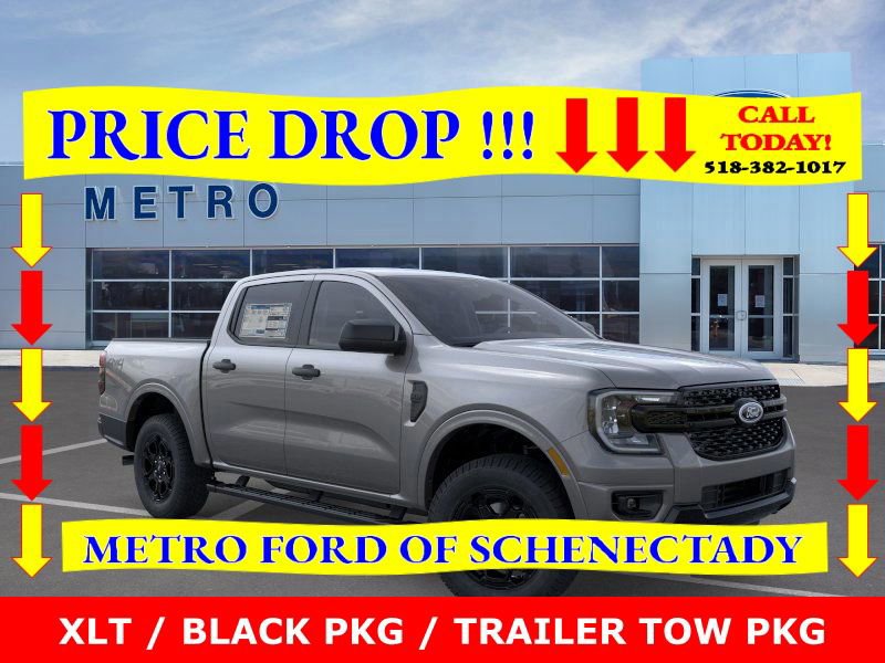 New 2025 Ford Ranger XLT w/ Black Appearance Package
