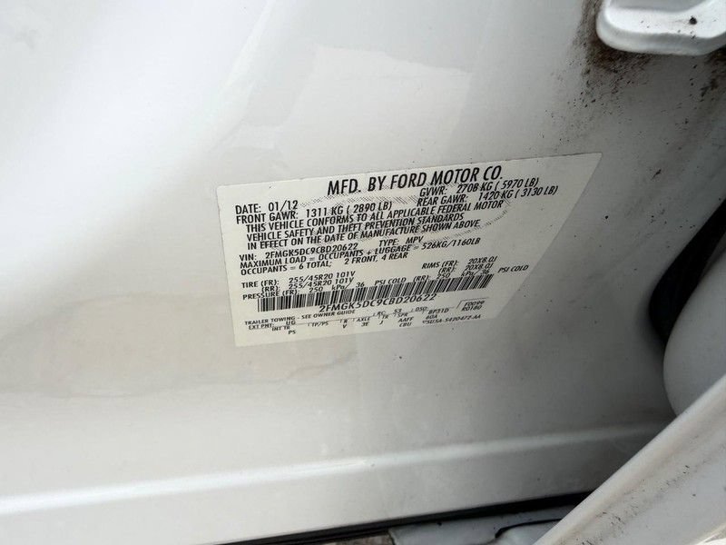 Used 2012 Ford Flex Limited w/ Equipment Group Order Code FWD image 27