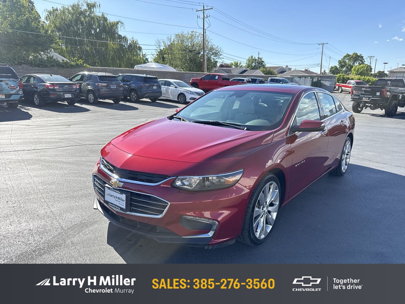 Used 2018 Chevrolet Malibu Premier w/ Premier Sun and Wheel Package FWD image 1