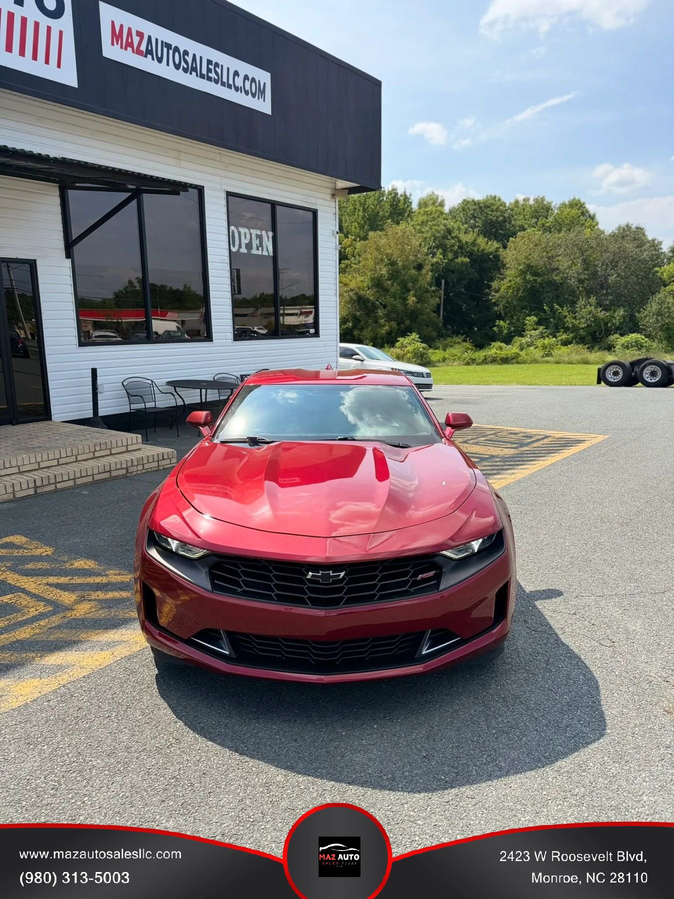 Used 2021 Chevrolet Camaro LT w/ RS Package RWD image 2