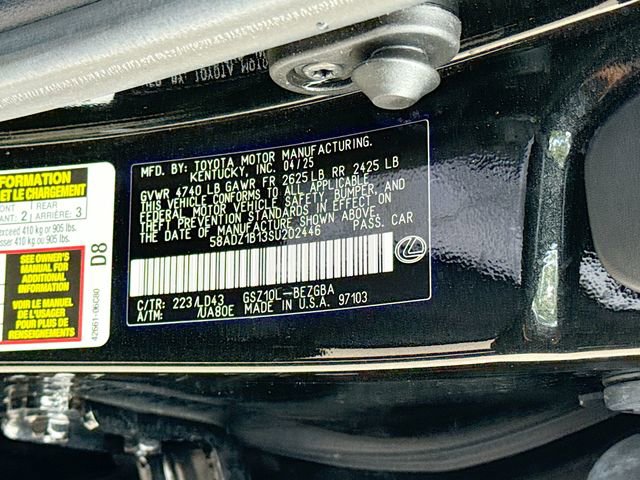 Used 2025 Lexus ES 350 w/ Premium Package image 44