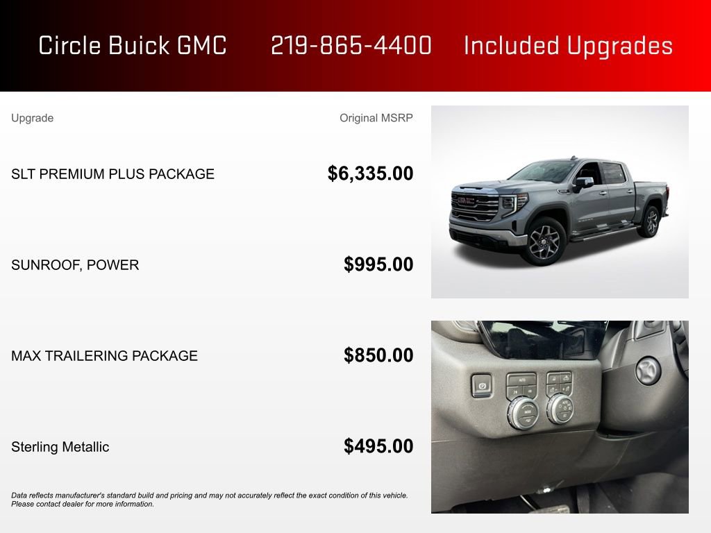 New 2026 GMC Sierra 1500 SLT w/ SLT Premium Plus Package image 3